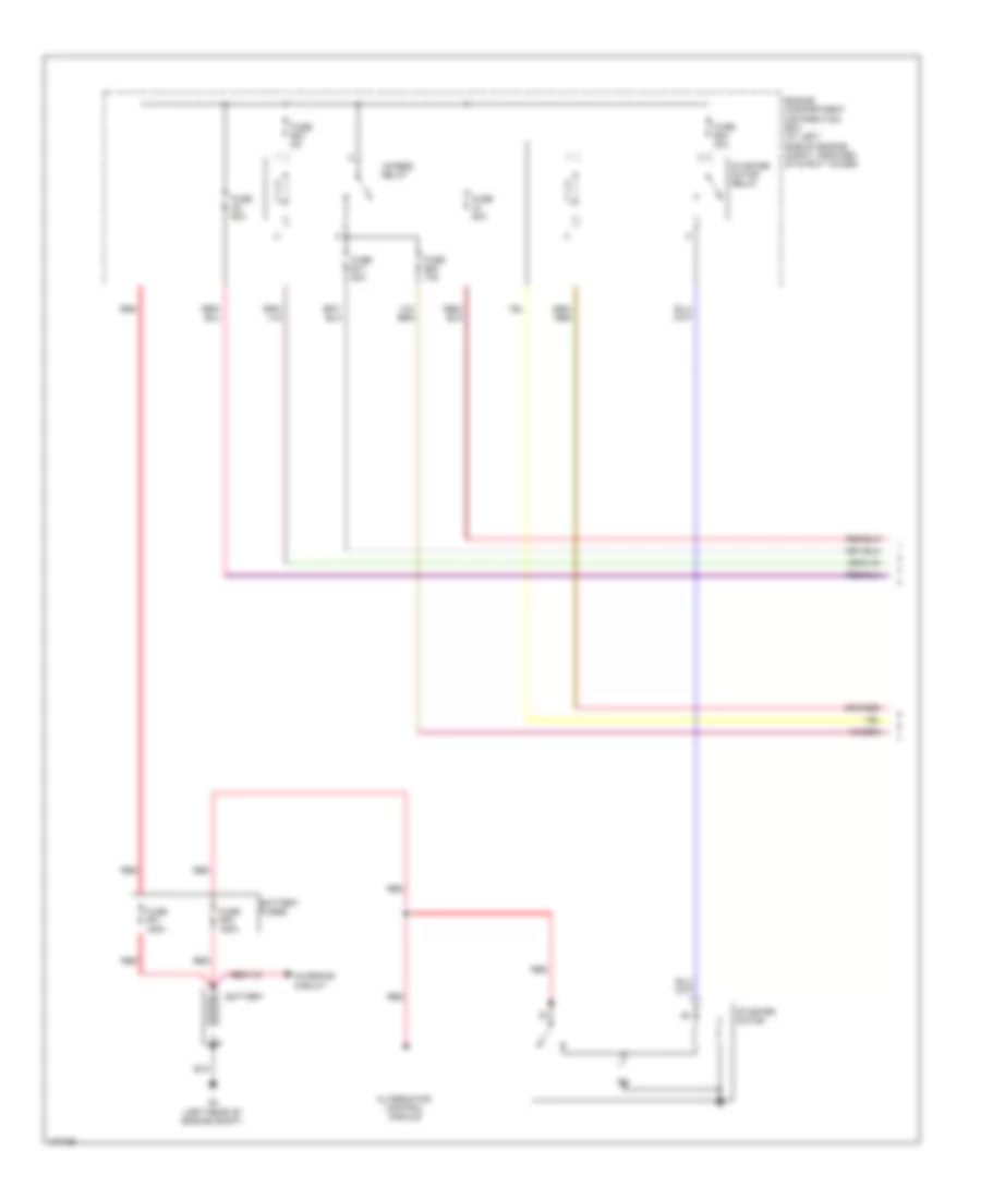 Starting Wiring Diagram (1 of 2) for Volvo S80 T-6 2013