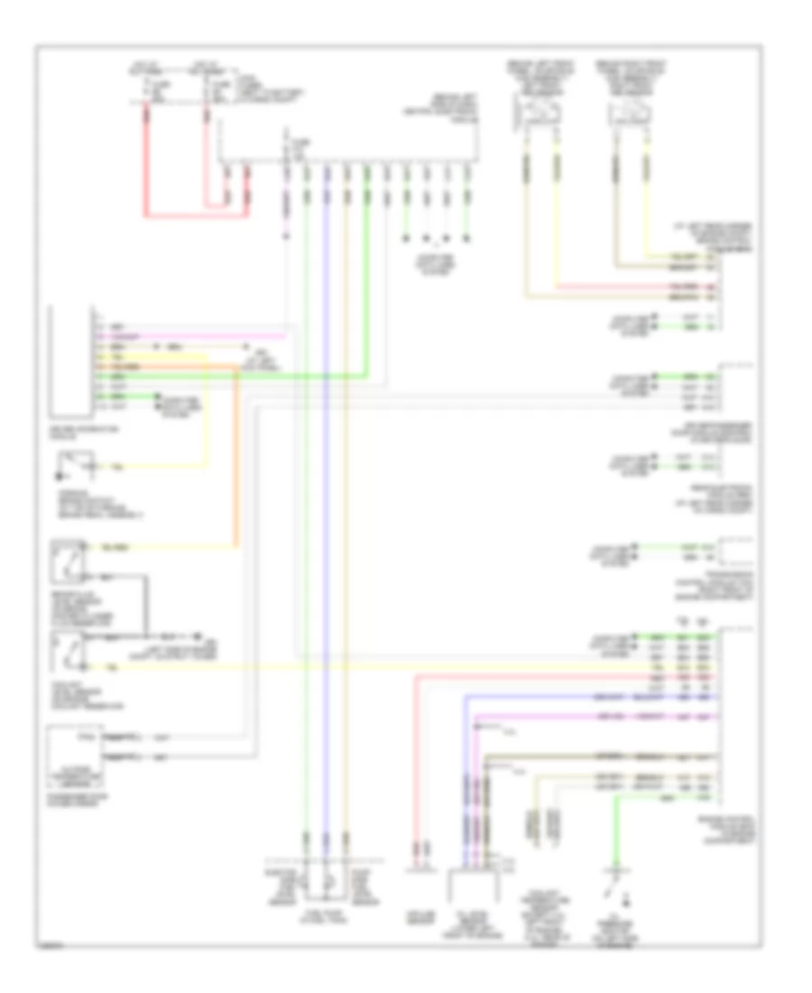 Instrument Cluster Wiring Diagram for Volvo XC90 V8 2008