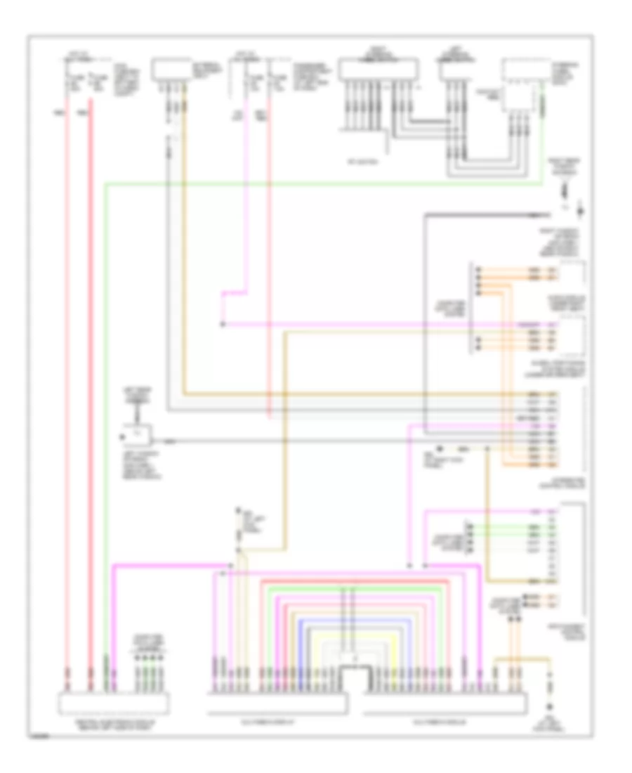 Infotainment Wiring Diagram for Volvo XC90 V8 2008