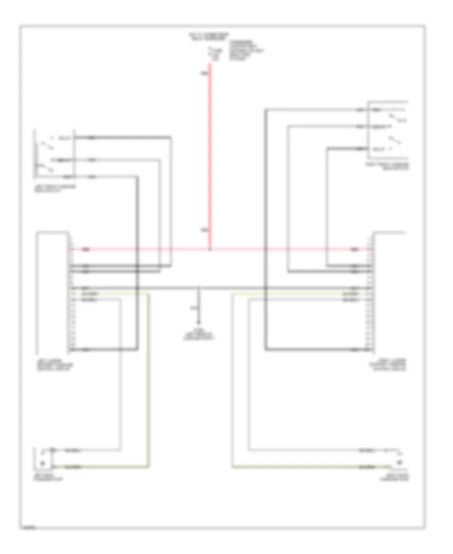 Lumbar Wiring Diagram for Volvo XC60 2013