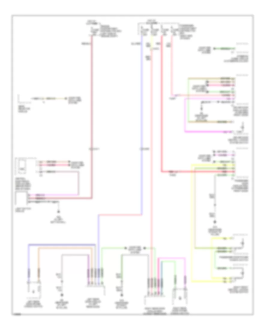 Instrument Illumination Wiring Diagram for Volvo XC60 T 6 2013