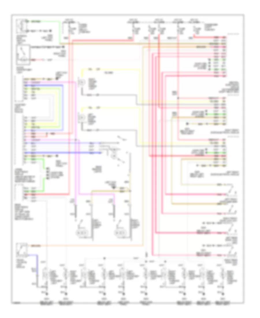 Courtesy Lamps Wiring Diagram for Volvo S80 1999