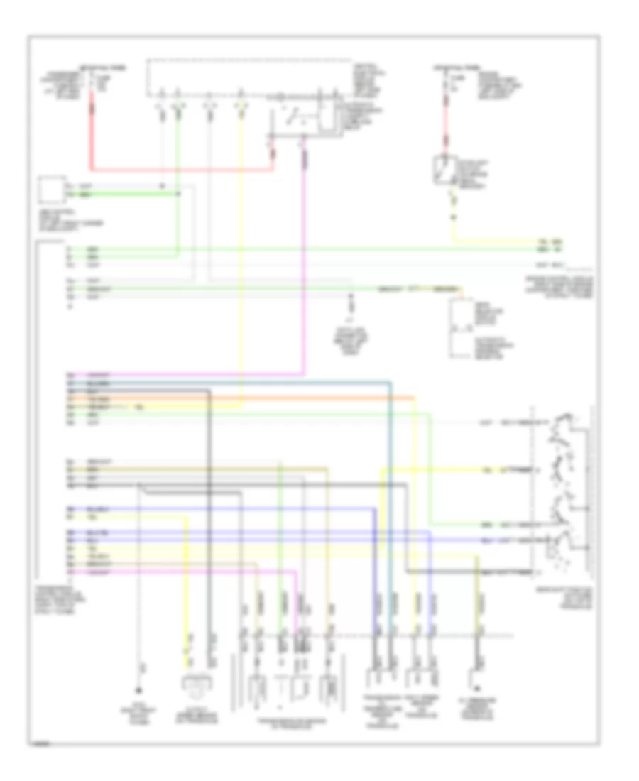 A T Wiring Diagram 4T65EV for Volvo S80 1999
