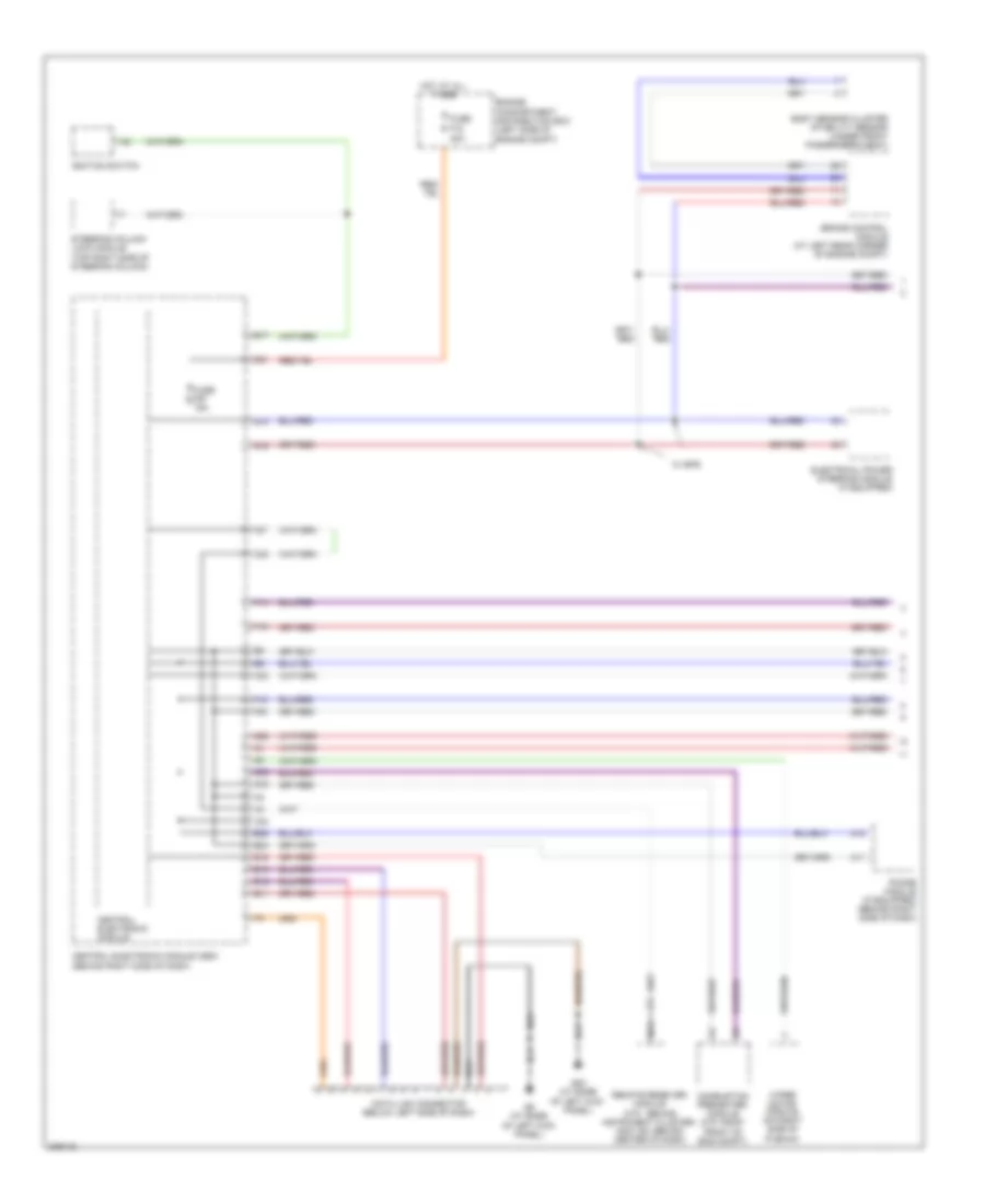 Computer Data Lines Wiring Diagram 1 of 4 for Volvo C30 R Design 2009
