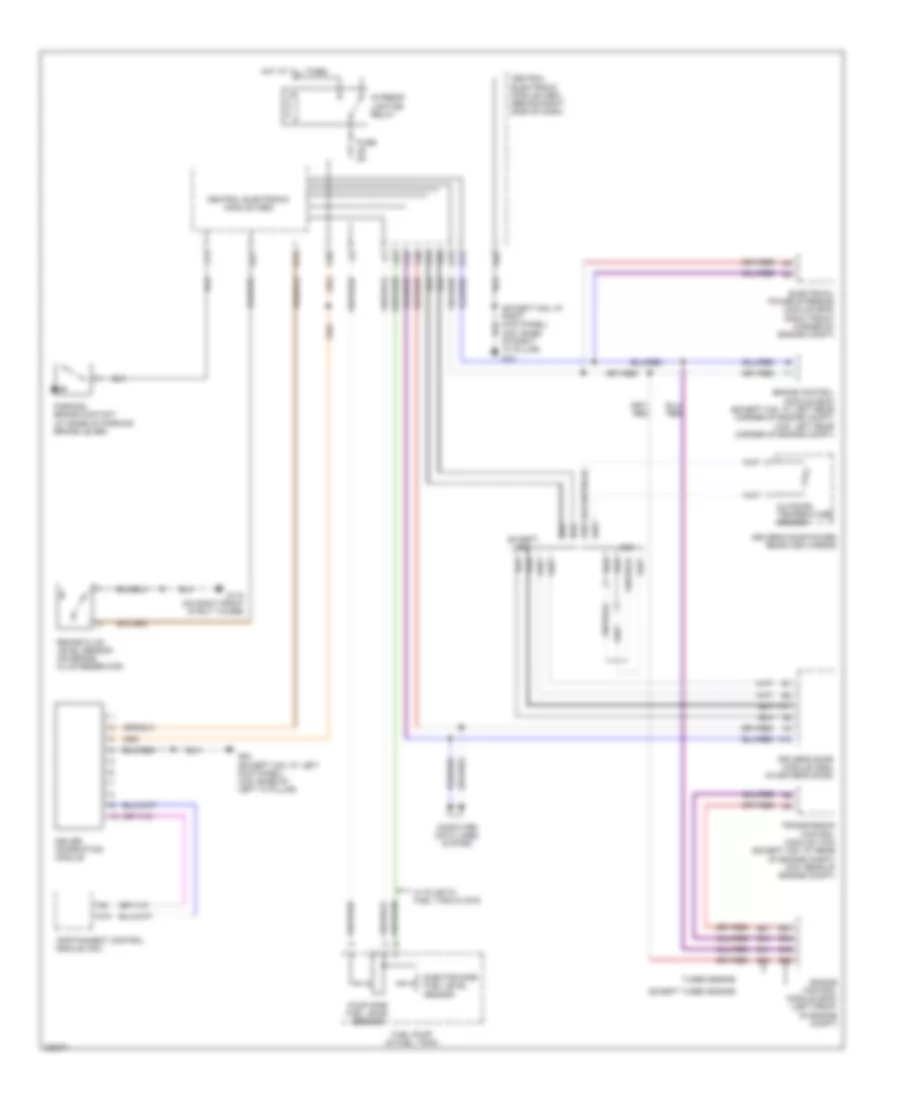 Instrument Cluster Wiring Diagram for Volvo C30 R Design 2009