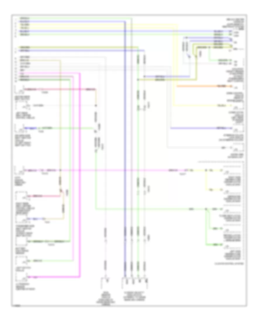 Computer Data Lines Wiring Diagram 3 of 3 for Volvo XC60 T 6 R Design 2013
