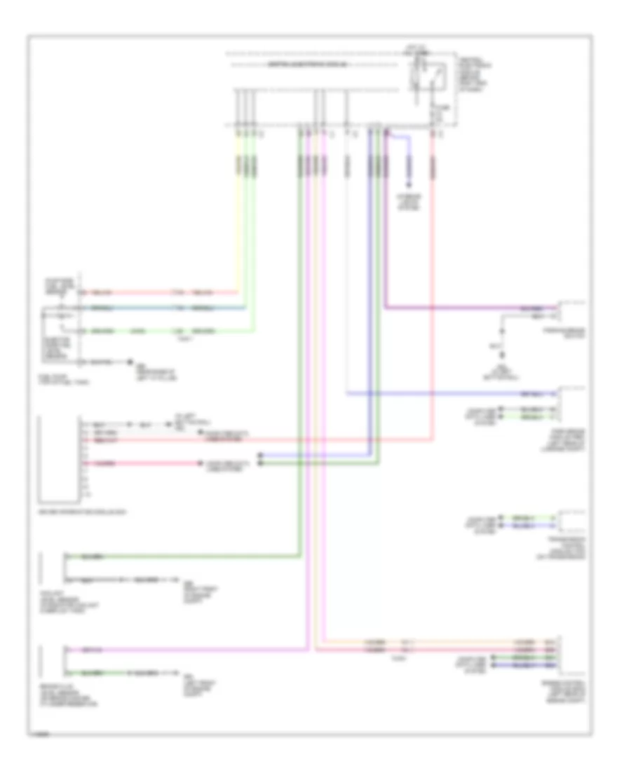 Instrument Cluster Wiring Diagram for Volvo XC60 T 6 R Design 2013