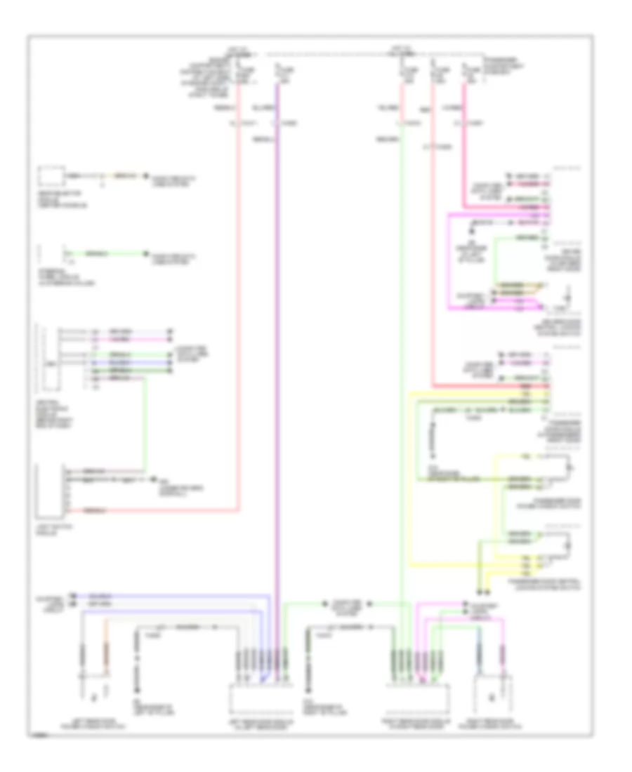 Instrument Illumination Wiring Diagram for Volvo XC70 2013