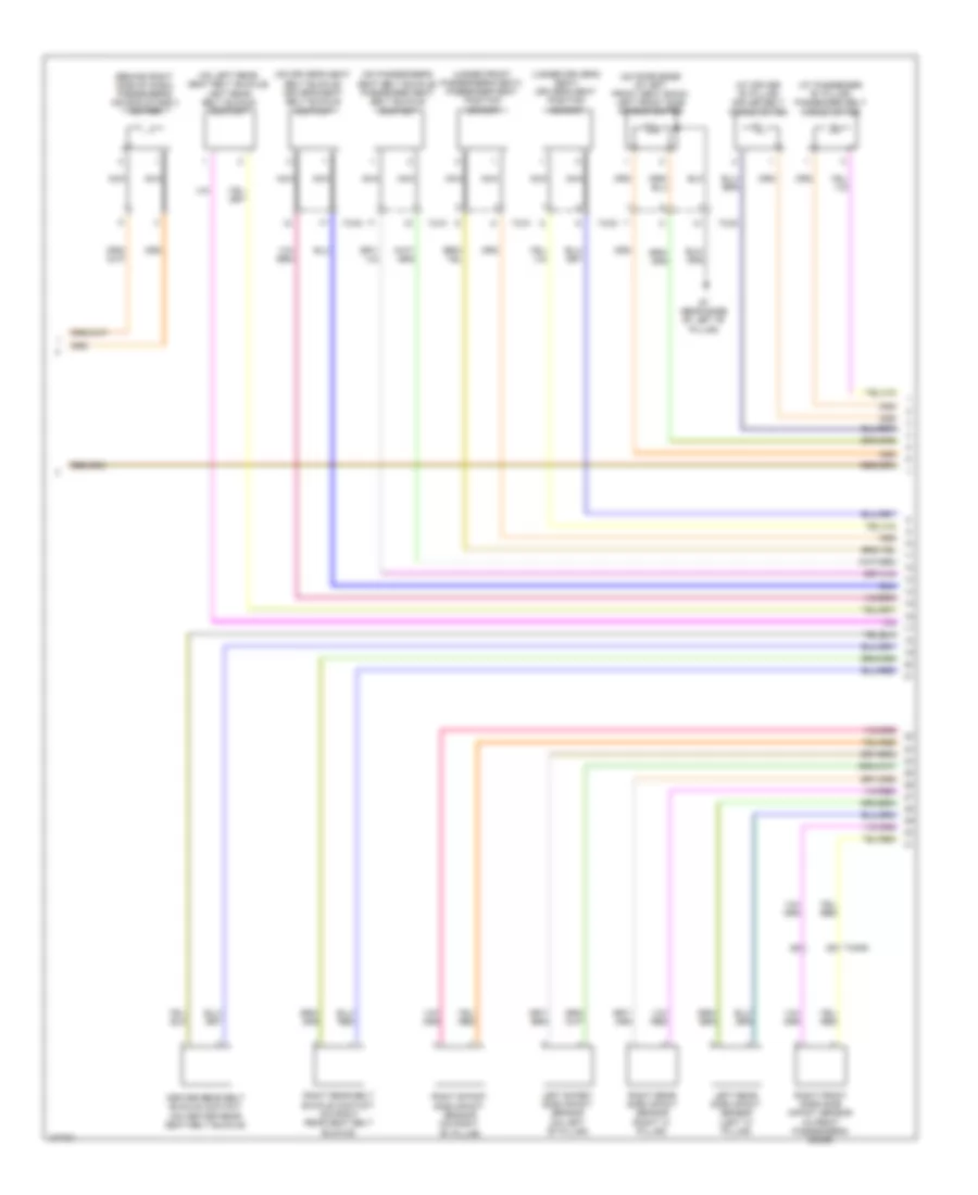 Supplemental Restraints Wiring Diagram (2 of 3) for Volvo XC70 2013