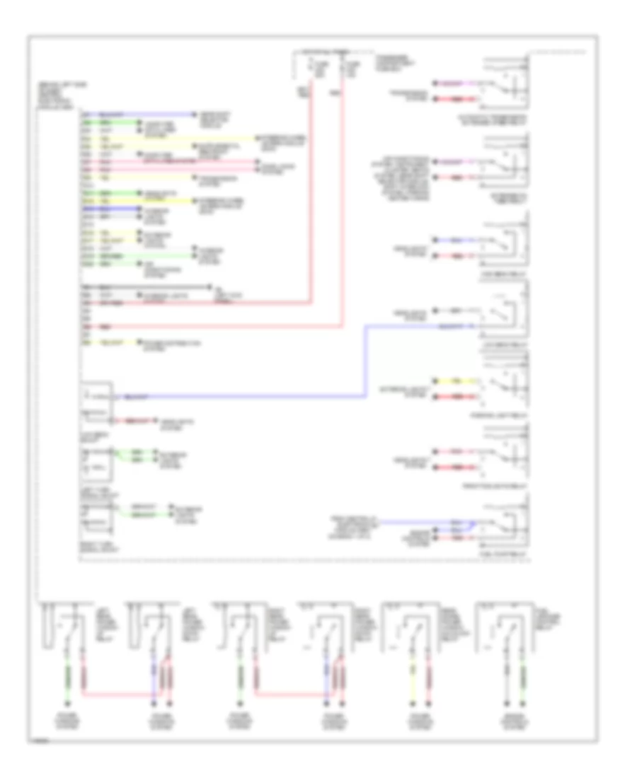 Central Electronic Module Wiring Diagram 2 of 2 for Volvo V70 2003