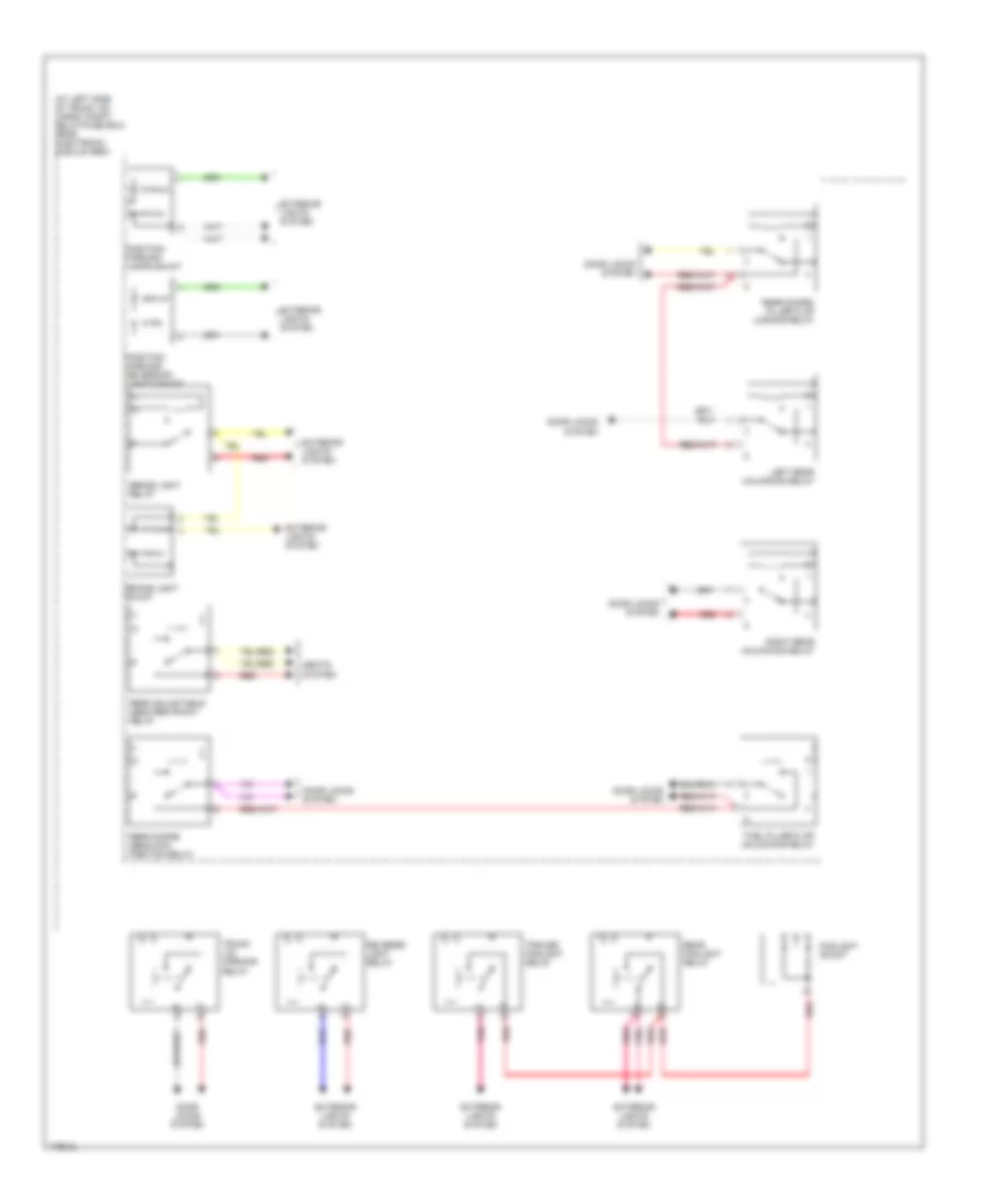 Rear Electronic Module Wiring Diagram 2 of 2 for Volvo V70 2003
