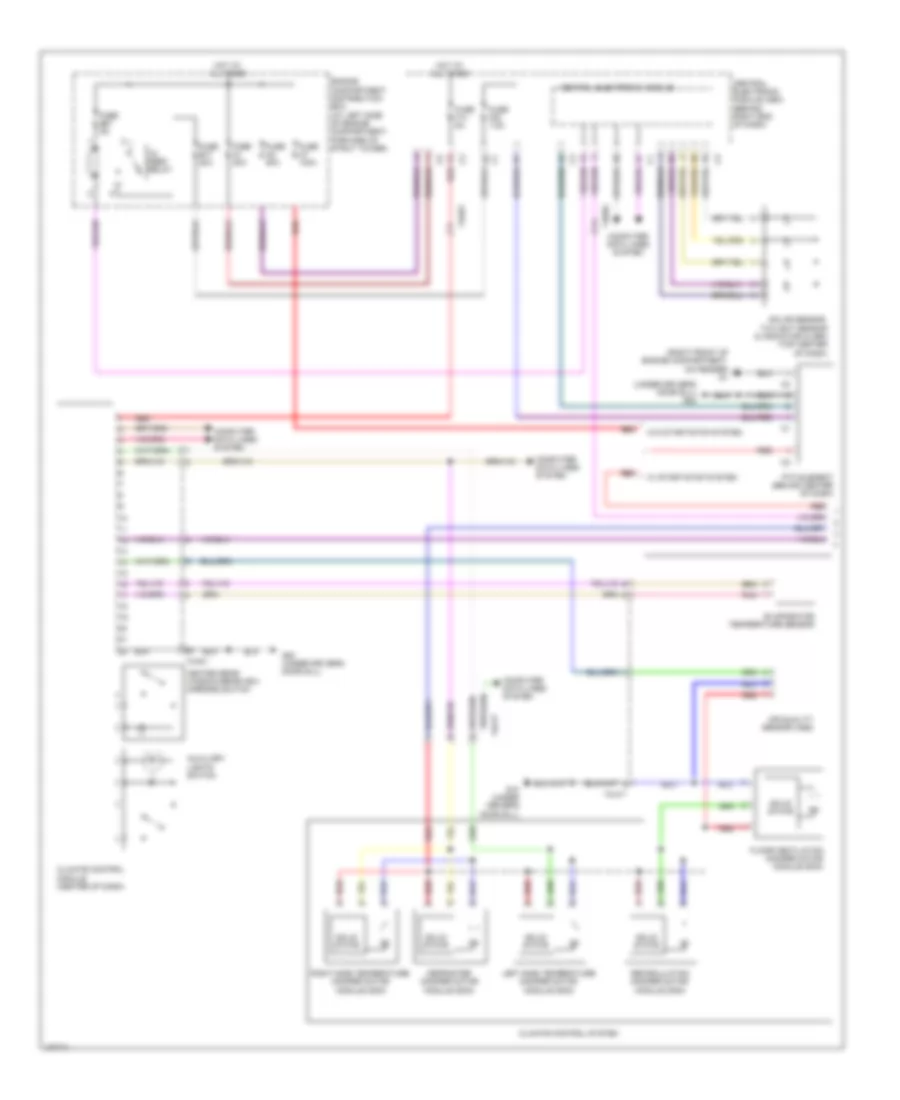 Automatic A C Wiring Diagram 1 of 2 for Volvo XC70 T 6 2013