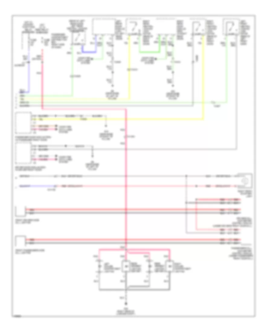 Courtesy Lamps Wiring Diagram 2 of 2 for Volvo XC70 T 6 2013