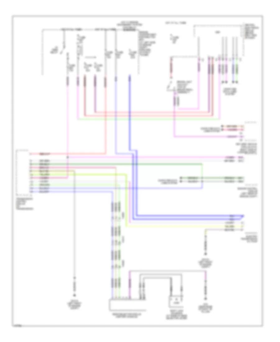 Shift Interlock Wiring Diagram for Volvo XC70 T-6 2013