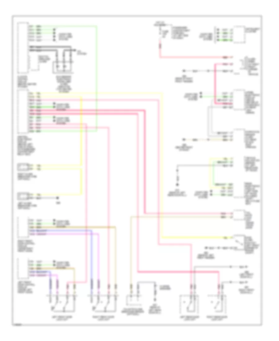 Anti theft Wiring Diagram for Volvo XC70 2003