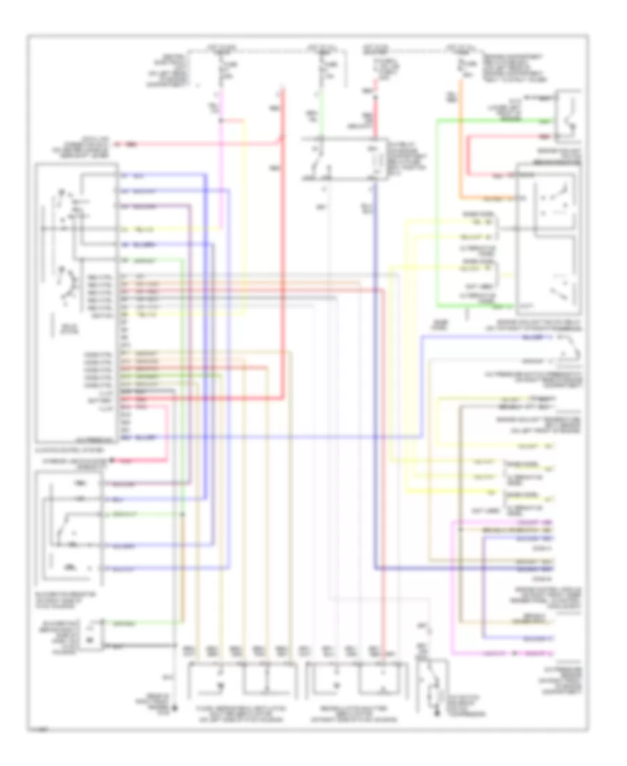 2 3L Turbo Manual A C Wiring Diagram for Volvo V70 T 5 1999