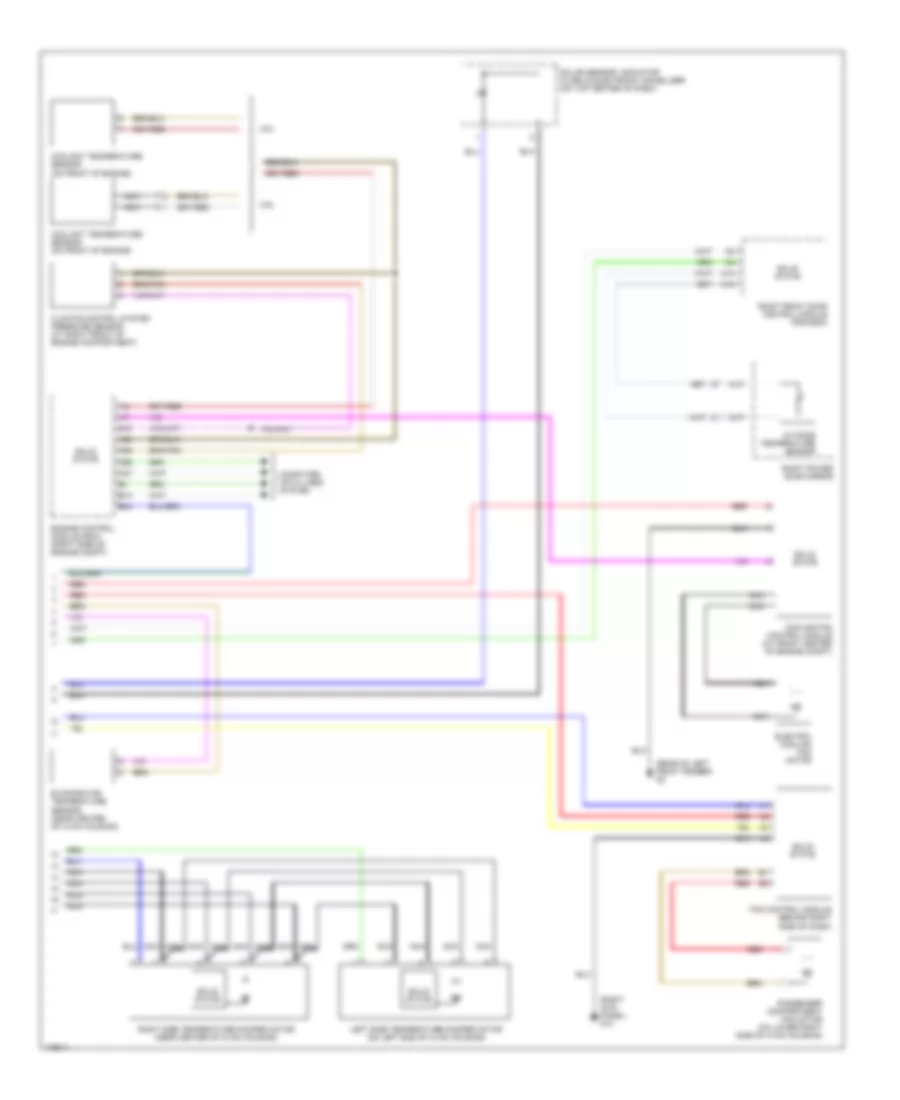 Front A C Wiring Diagram Auto A C 2 of 2 for Volvo XC90 2003