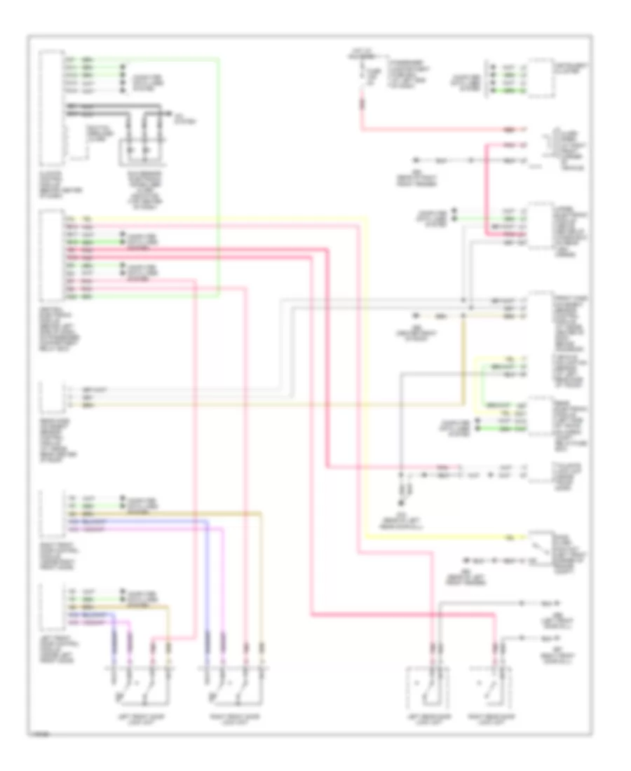 Anti theft Wiring Diagram for Volvo XC90 2003
