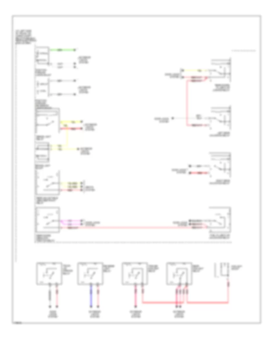 Rear Electronic Module Wiring Diagram 2 of 2 for Volvo XC90 2003