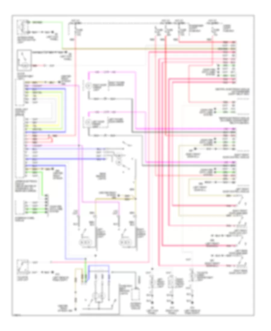 Courtesy Lamps Wiring Diagram for Volvo XC90 2003