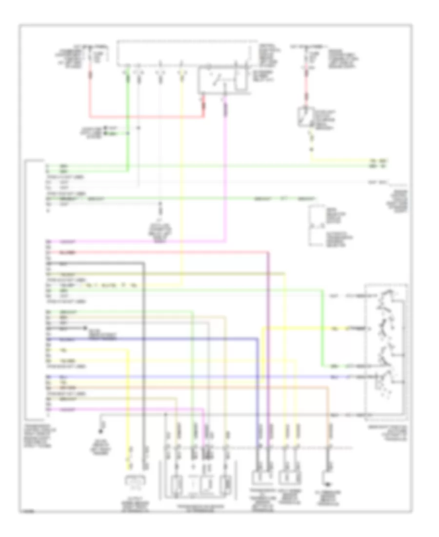 A T Wiring Diagram AT65AWD for Volvo XC90 2003