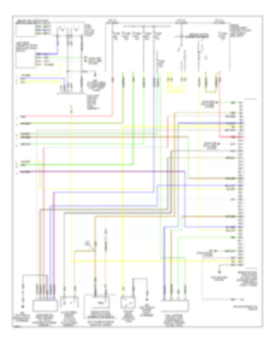 2.5L Turbo, Engine Performance Wiring Diagram (3 of 3) for Volvo S60 2009