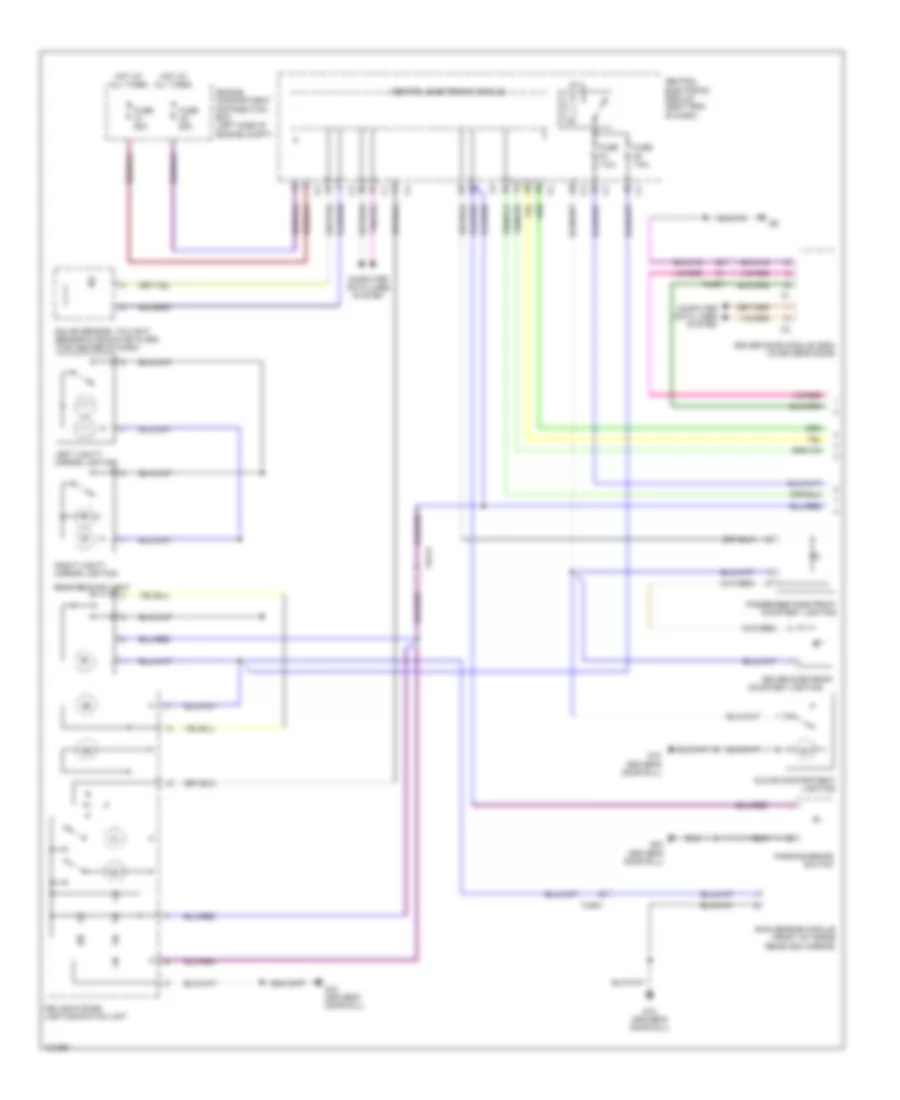 Courtesy Lamps Wiring Diagram 1 of 2 for Volvo S60 T5 2014