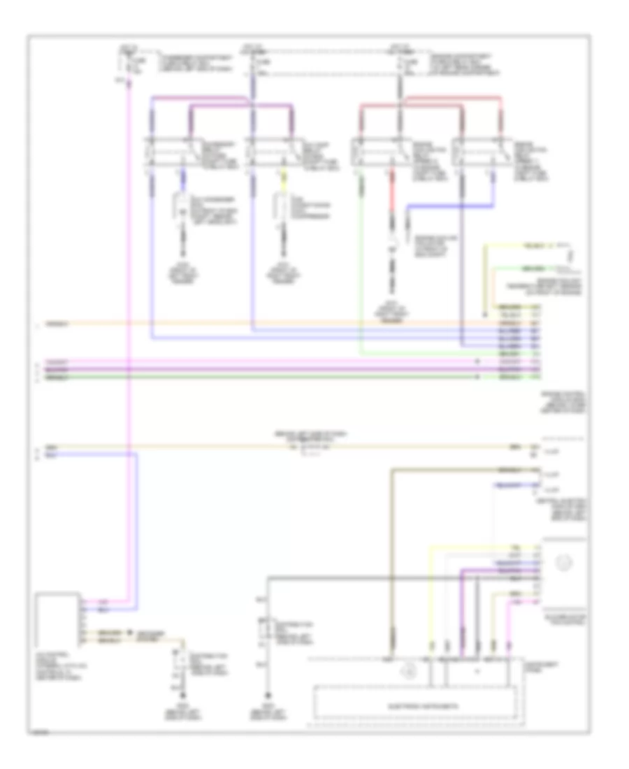 Automatic A C Wiring Diagram 2 of 2 for Volvo S40 2000