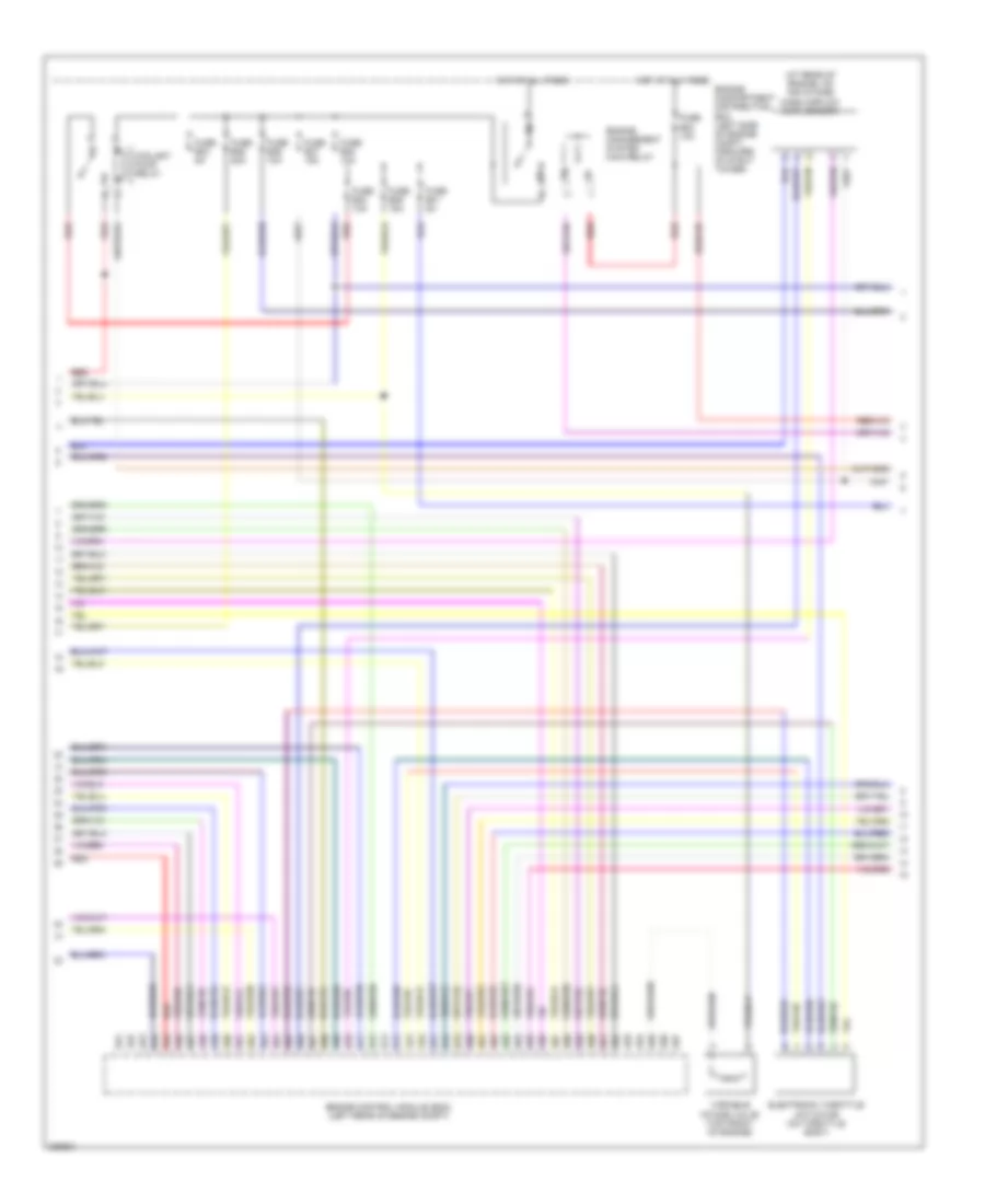 4.4L, Engine Performance Wiring Diagram (3 of 5) for Volvo S80 2009