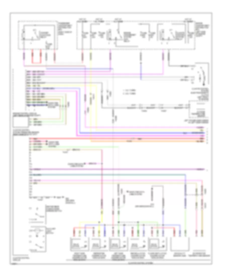 Automatic A C Wiring Diagram 1 of 2 for Volvo S60 T6 R Design 2014