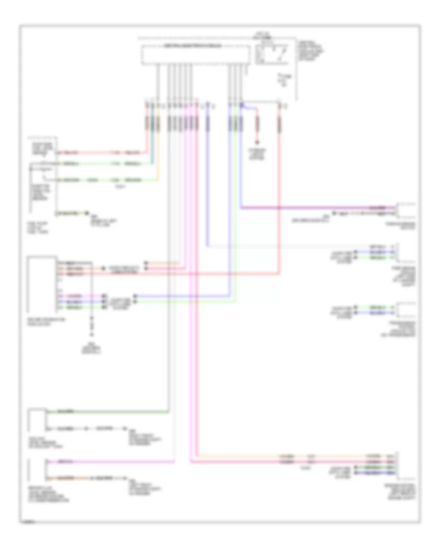 Instrument Cluster Wiring Diagram for Volvo S60 T6 R Design 2014