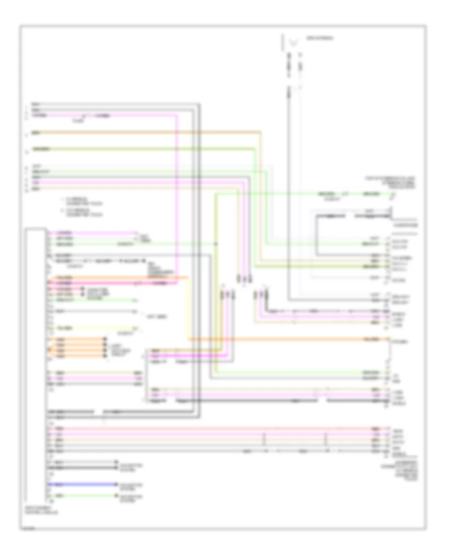 Radio Wiring Diagram, Premium (3 of 3) for Volvo S60 T6 R-Design 2014