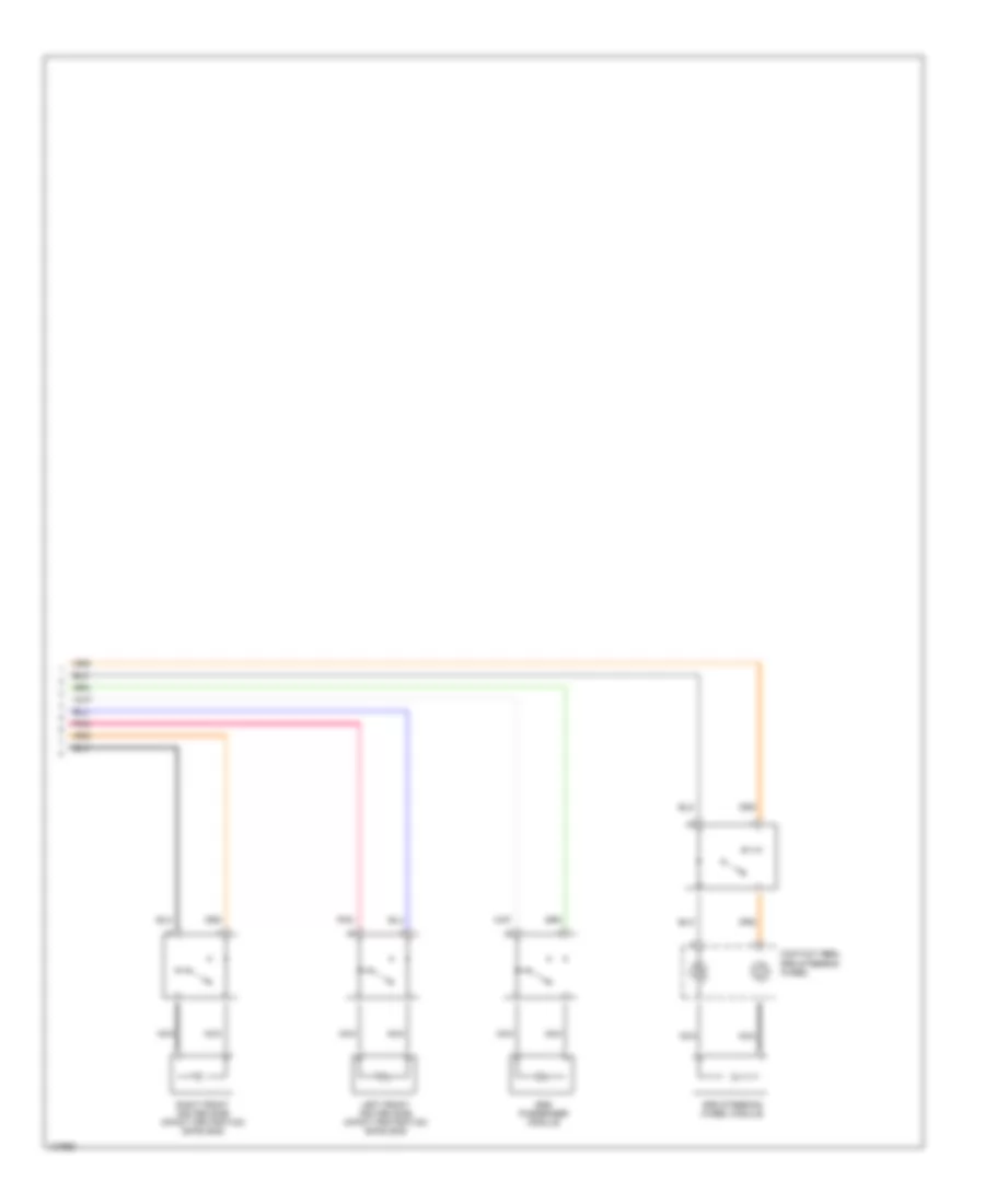 Supplemental Restraint Wiring Diagram 2 of 2 for Volvo S70 AWD 2000