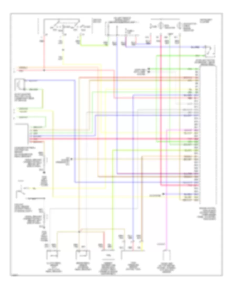 2.3L Turbo, Engine Performance Wiring Diagrams (3 of 3) for Volvo S70 GLT 2000