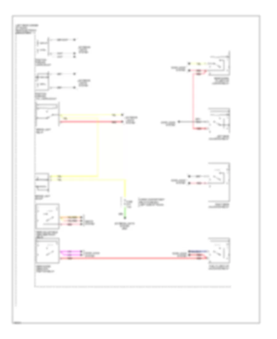 Rear Electronic Module Wiring Diagram (2 of 2) for Volvo S60 2004