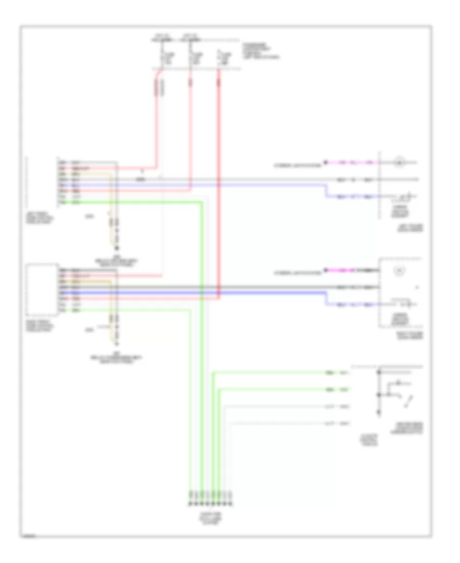 Heated Mirrors Wiring Diagram for Volvo S60 2004