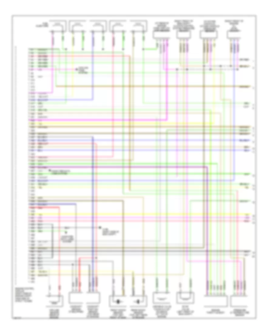 2 3L Turbo Engine Performance Wiring Diagram 1 of 3 for Volvo S60 2004