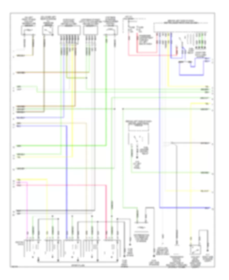 2.5L Turbo, Engine Performance Wiring Diagram (2 of 3) for Volvo S60 2004