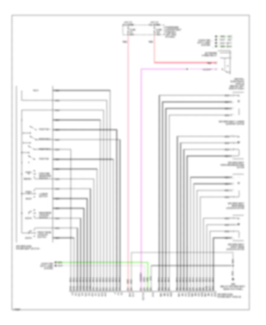 Driver s Memory Seat Wiring Diagram for Volvo S60 2004