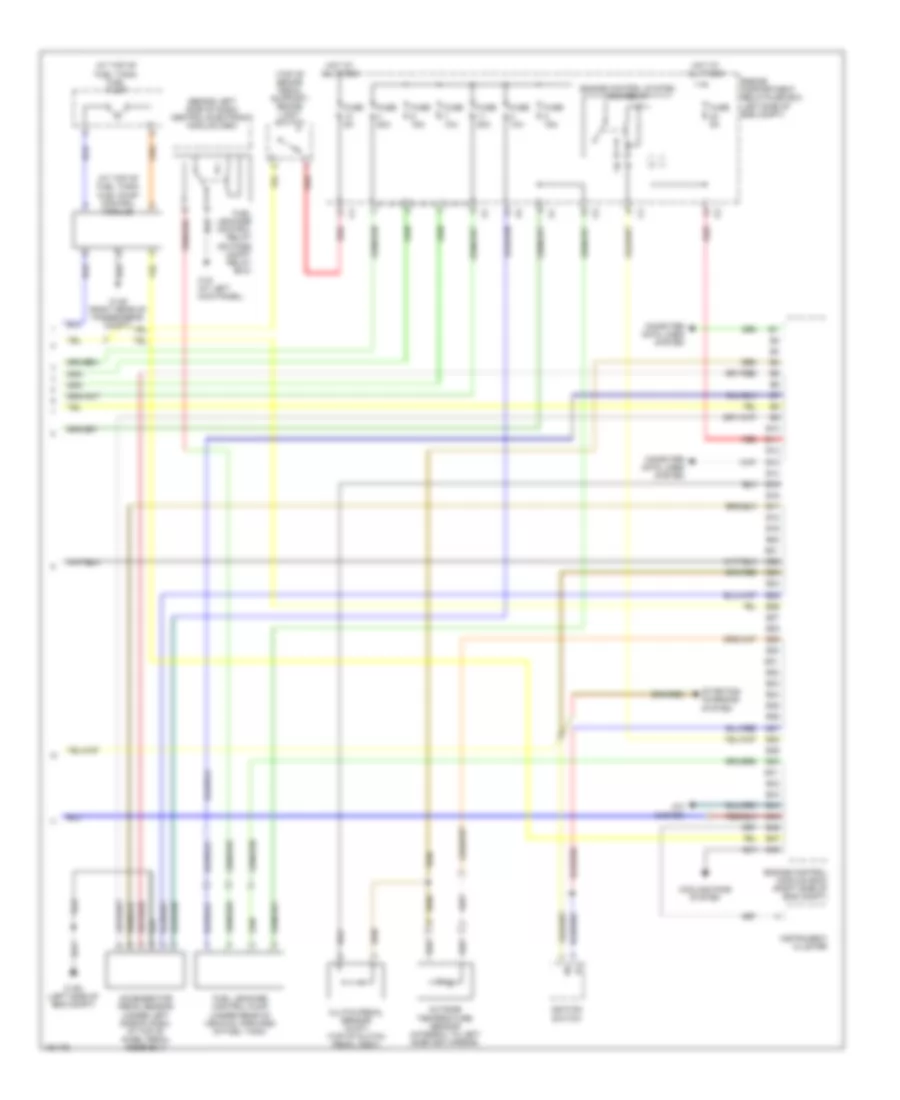 2.4L, Engine Performance Wiring Diagram (3 of 3) for Volvo S60 R 2004