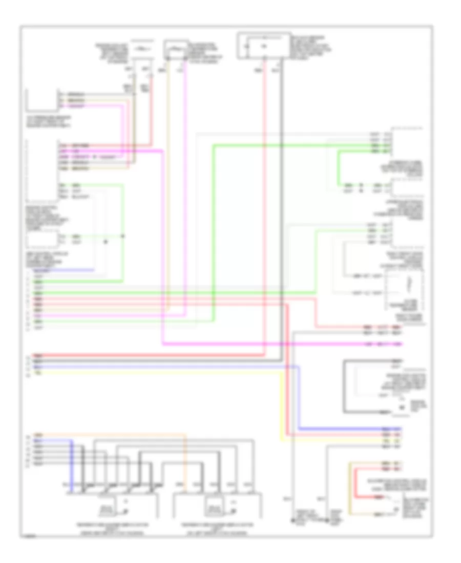 Automatic AC Wiring Diagram (2 of 2) for Volvo S80 T-6 2000