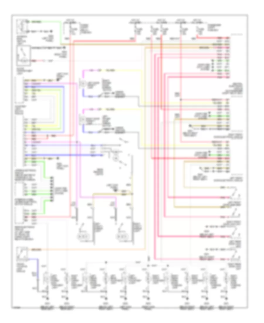 Courtesy Lamps Wiring Diagram for Volvo S80 T 6 2000