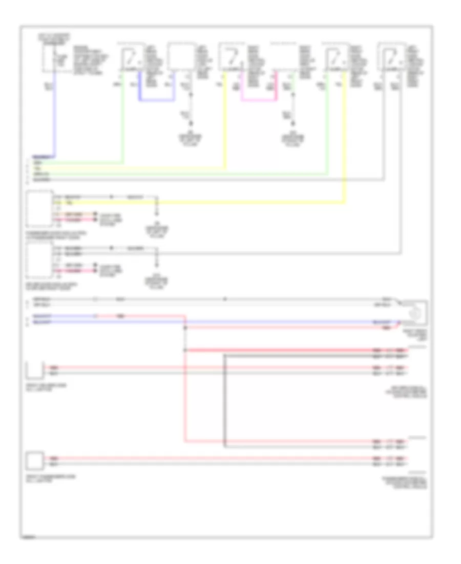 Courtesy Lamps Wiring Diagram 2 of 2 for Volvo XC70 2009