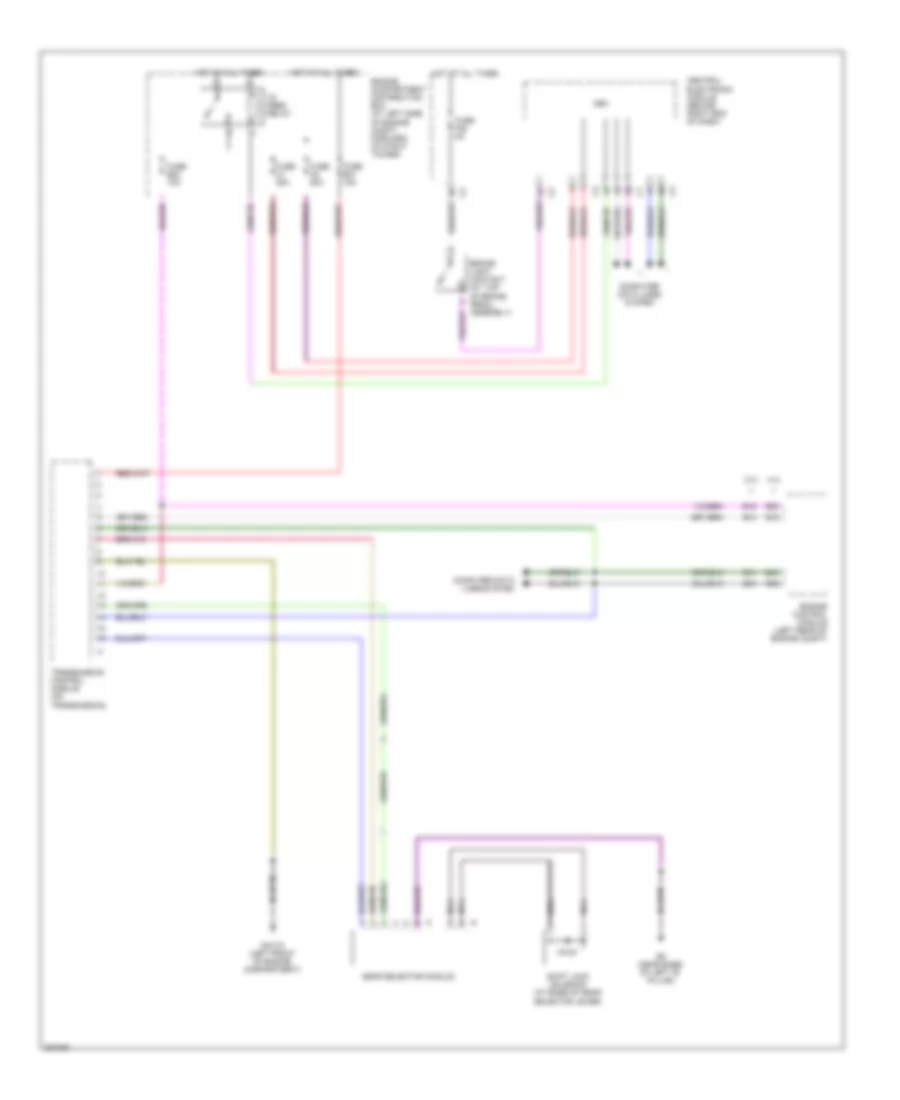 Shift Interlock Wiring Diagram for Volvo XC70 2009