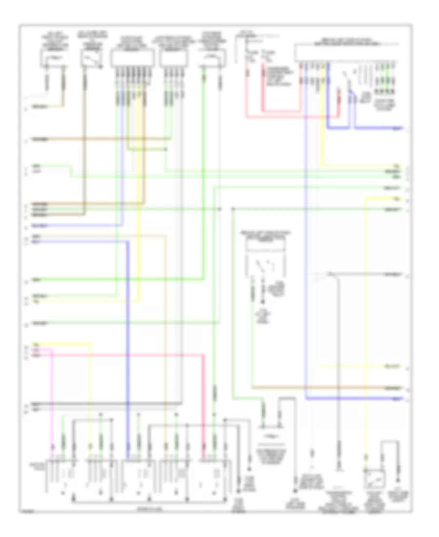 2.5L Turbo, Engine Performance Wiring Diagram (2 of 3) for Volvo S80 T-6 2004