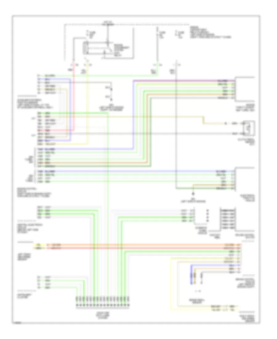 Cruise Control Wiring Diagram for Volvo S80 T 6 Premier 2004