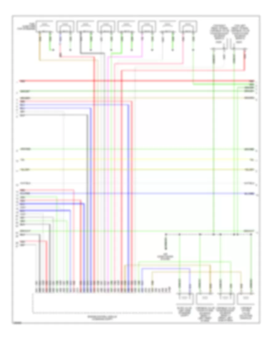 4.4L, Engine Performance Wiring Diagram (3 of 4) for Volvo XC90 V8 R-Design 2009