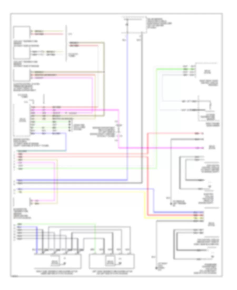 Automatic A C Wiring Diagram 2 of 2 for Volvo V70 2004