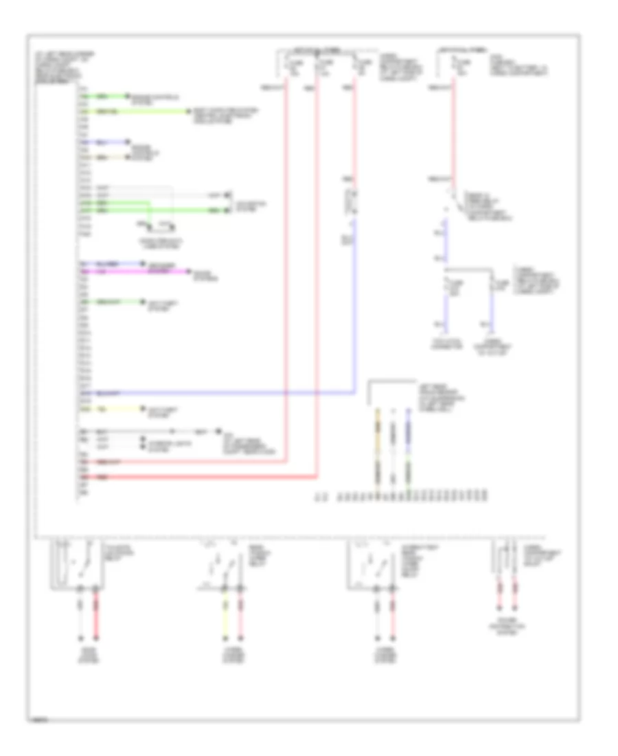 Rear Electronic Module Wiring Diagram 1 of 2 for Volvo V70 2004