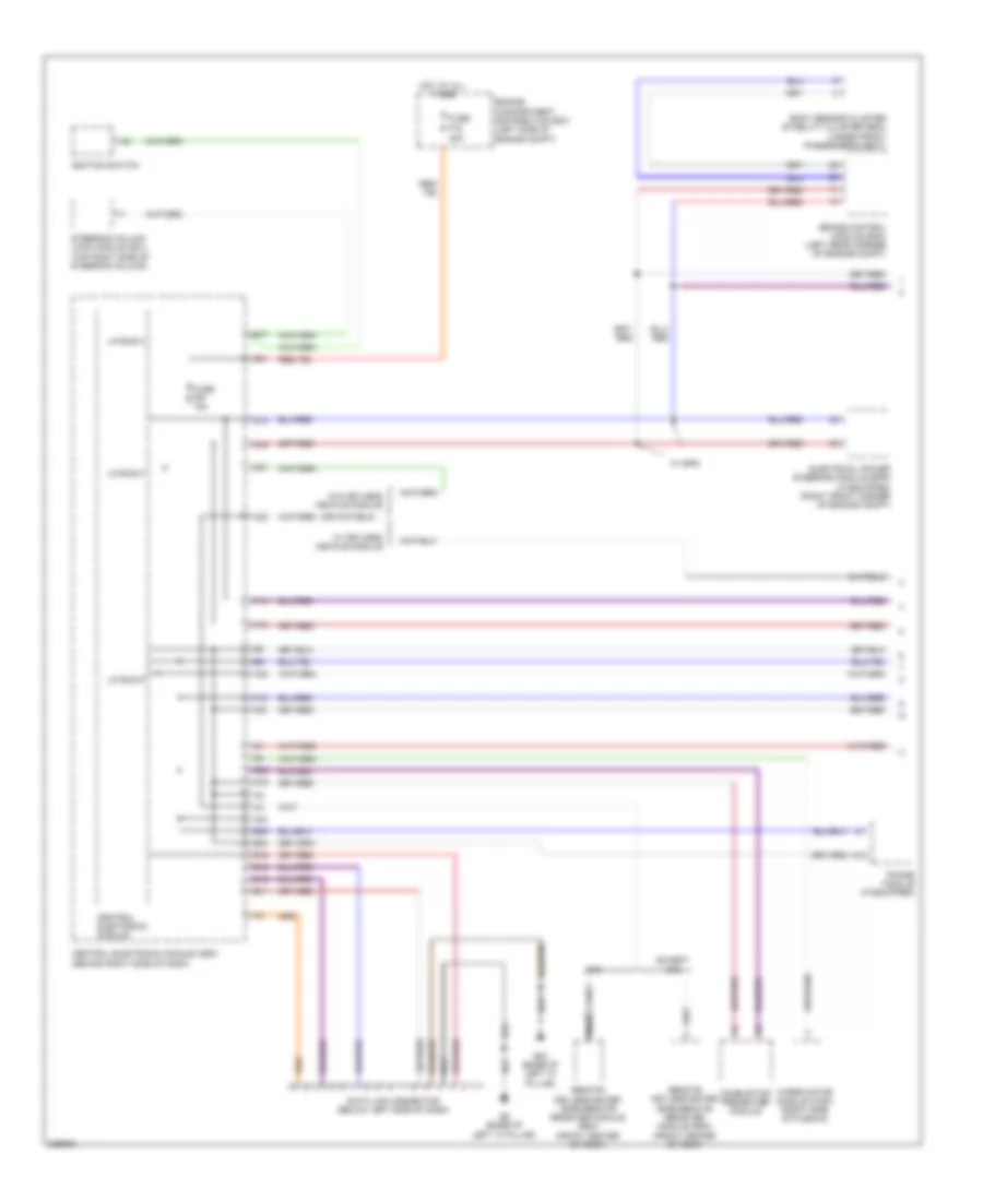 Computer Data Lines Wiring Diagram 1 of 3 for Volvo C30 R Design 2010